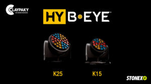 Claypaky hybeye k25 and k15