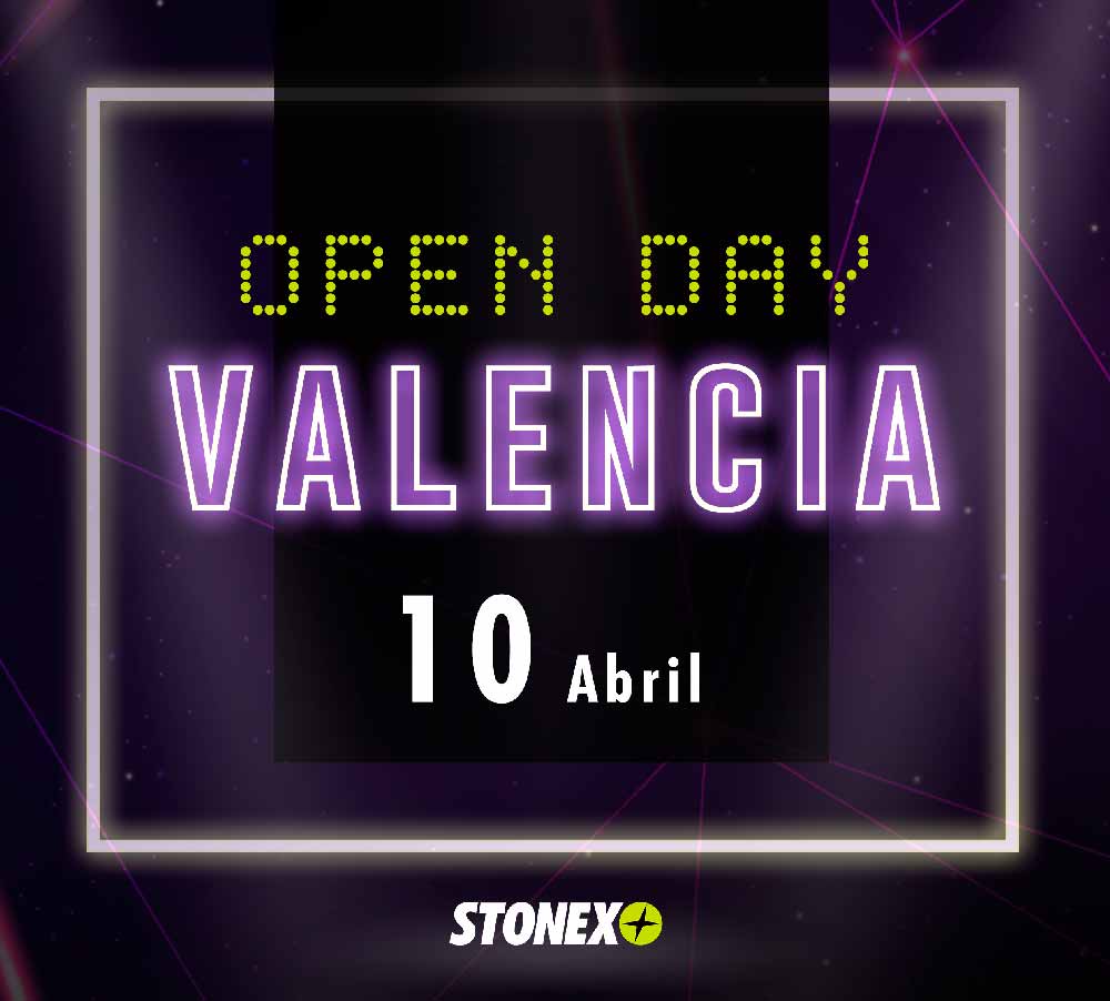 Cartel Openday Valencia abril Stonex