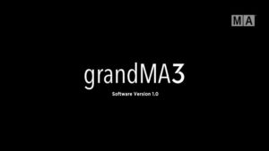 GrandMA3 software version 1.0